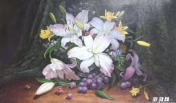 临行前交代小和尚：“徒儿，要好好帮我照顾好这几盆珍贵的兰花。……