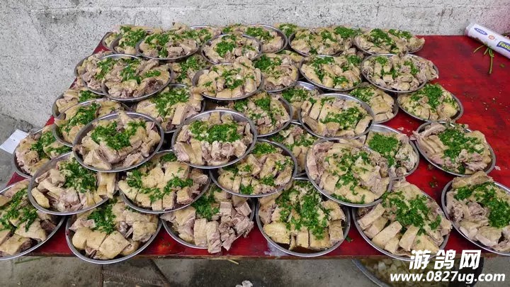 南江人民农村酒席的美食