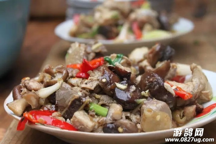 南江人民农村酒席的美食