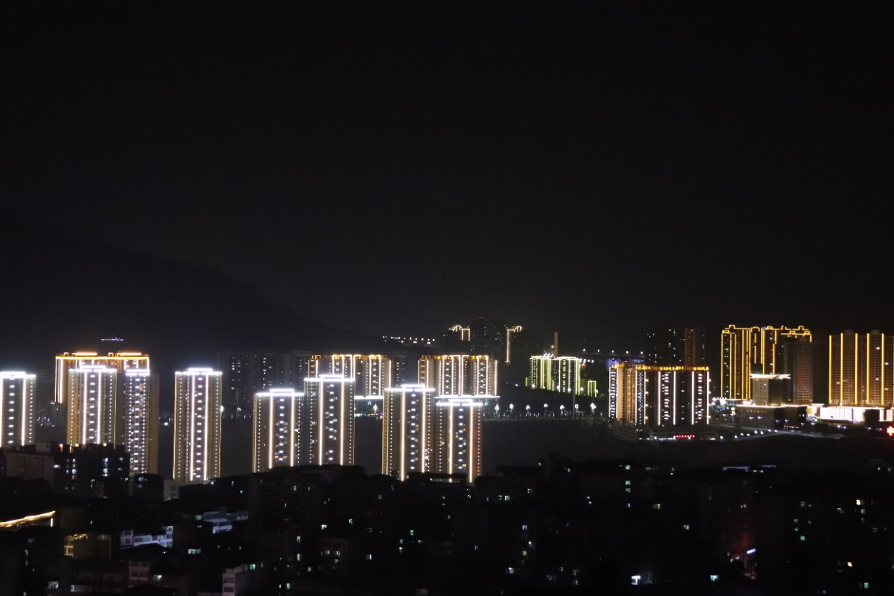 韩国平昌夜景图片