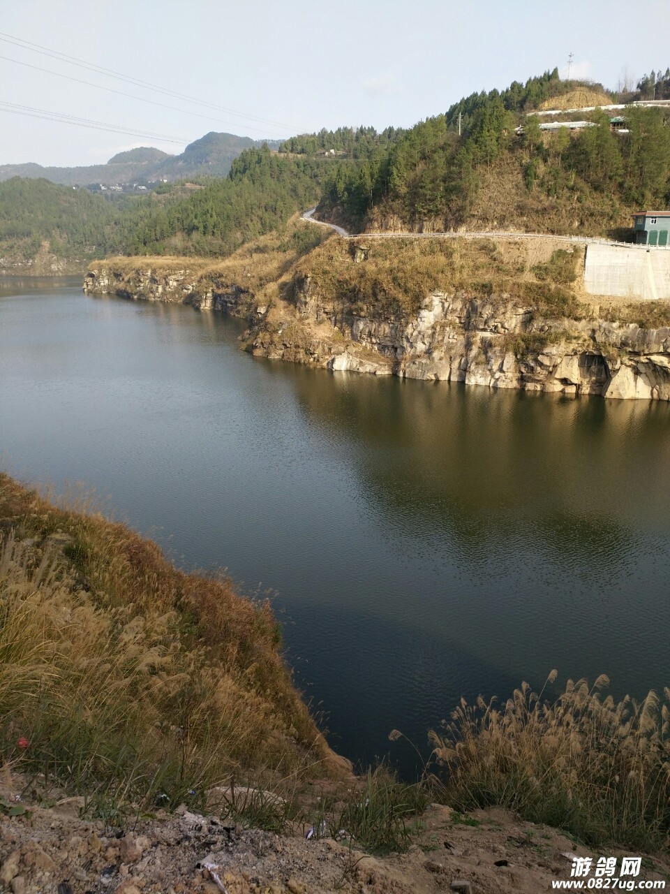 浦江花桥乡双溪水库图片