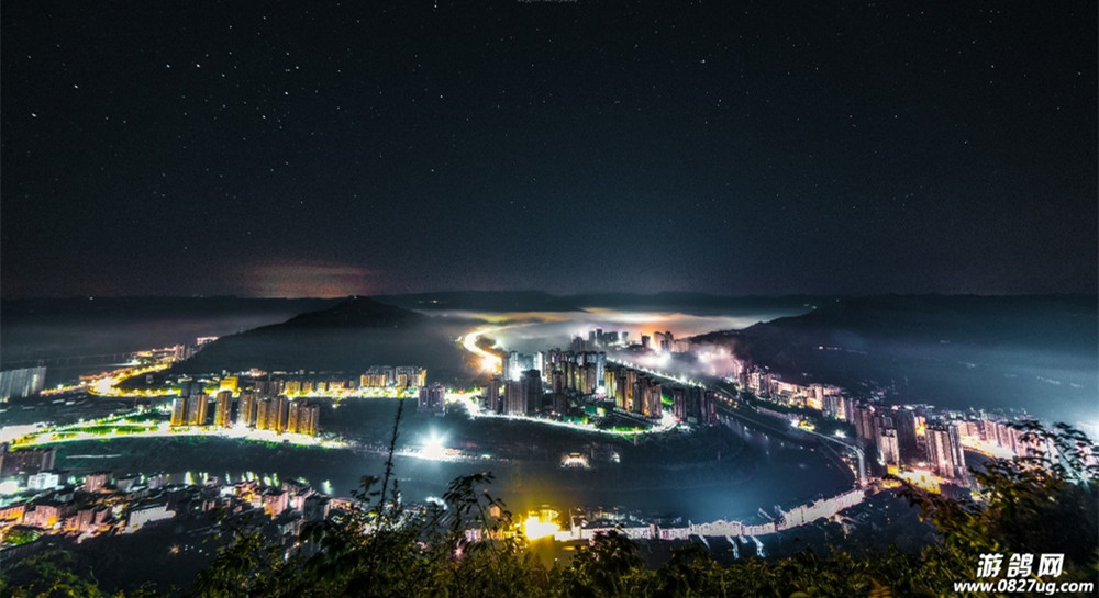 韩国平昌夜景图片