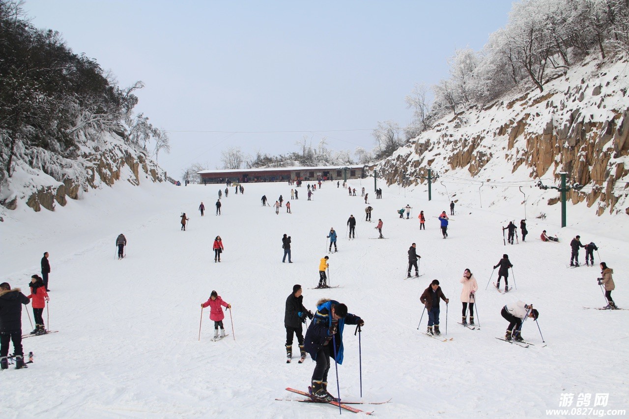 北川河湿地公园滑雪场图片